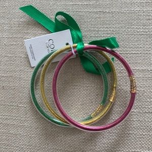 Mardi Gras bracelets